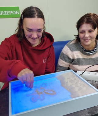 Пескография  как средство релаксации.